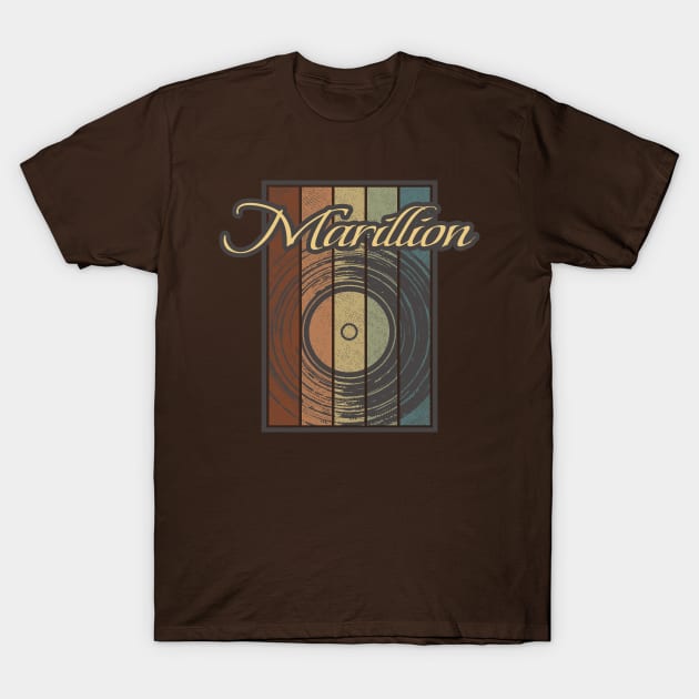 Marillion Vynil Silhouette T-Shirt by North Tight Rope